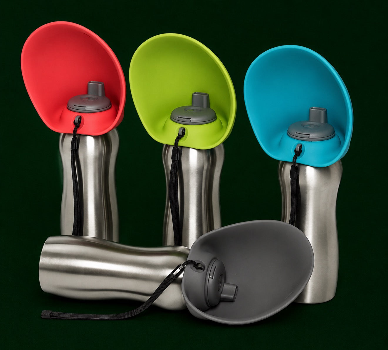 24oz On-the-Go Dog Water Bottle & Bowl