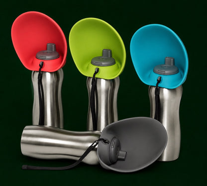24oz On-the-Go Dog Water Bottle & Bowl