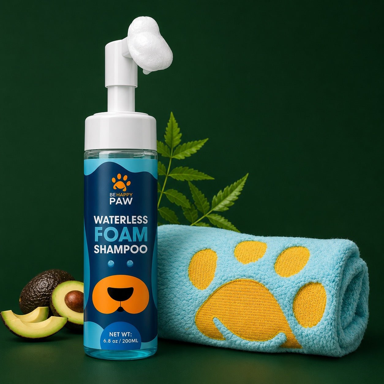 Waterless Paw Cleaning Foam Kit
