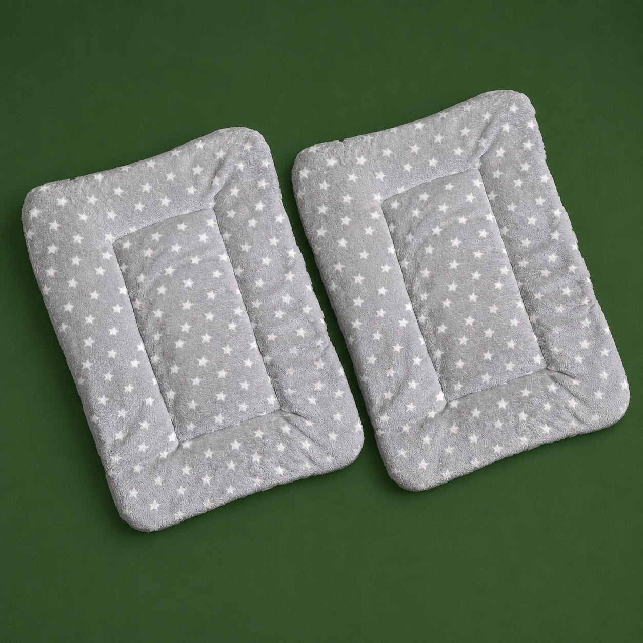 CozyComfy Pet Bed Mats 2-Pack: Reversible and Washable