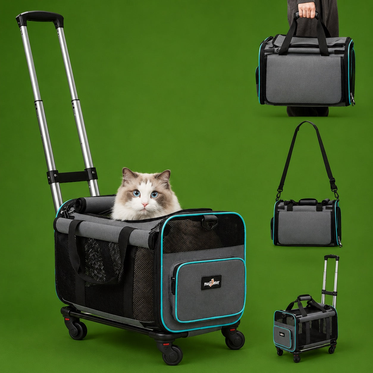 Rollable Airline-Approved Pet Travel Carrier