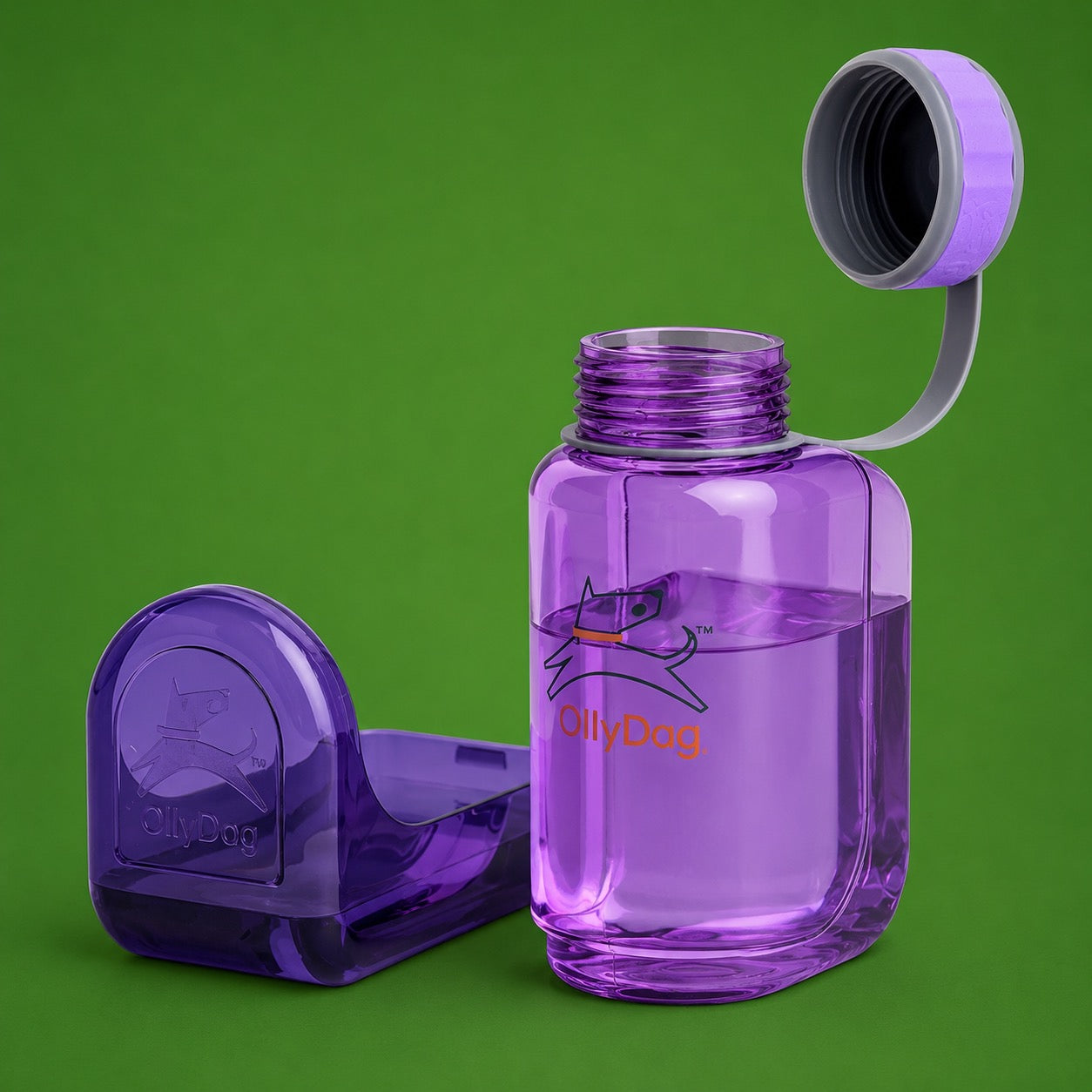 PupQuench Travel Bottle & Bowl 600ml