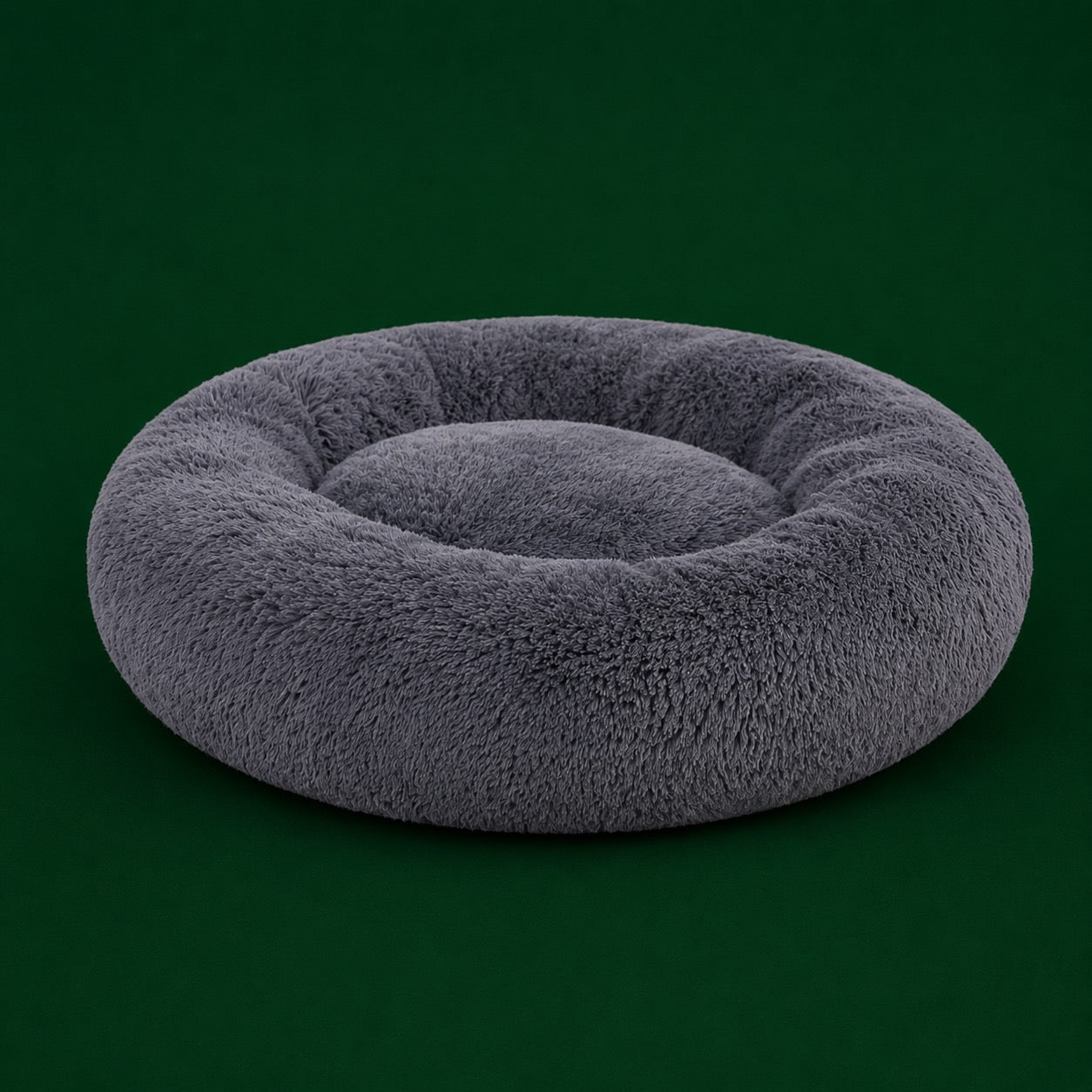 CozyHaven 30" Anti-Anxiety Plush Dog Bed