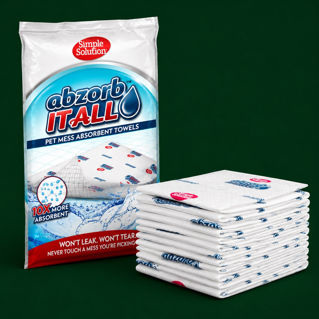 Simple Solution Pet Mess Towels