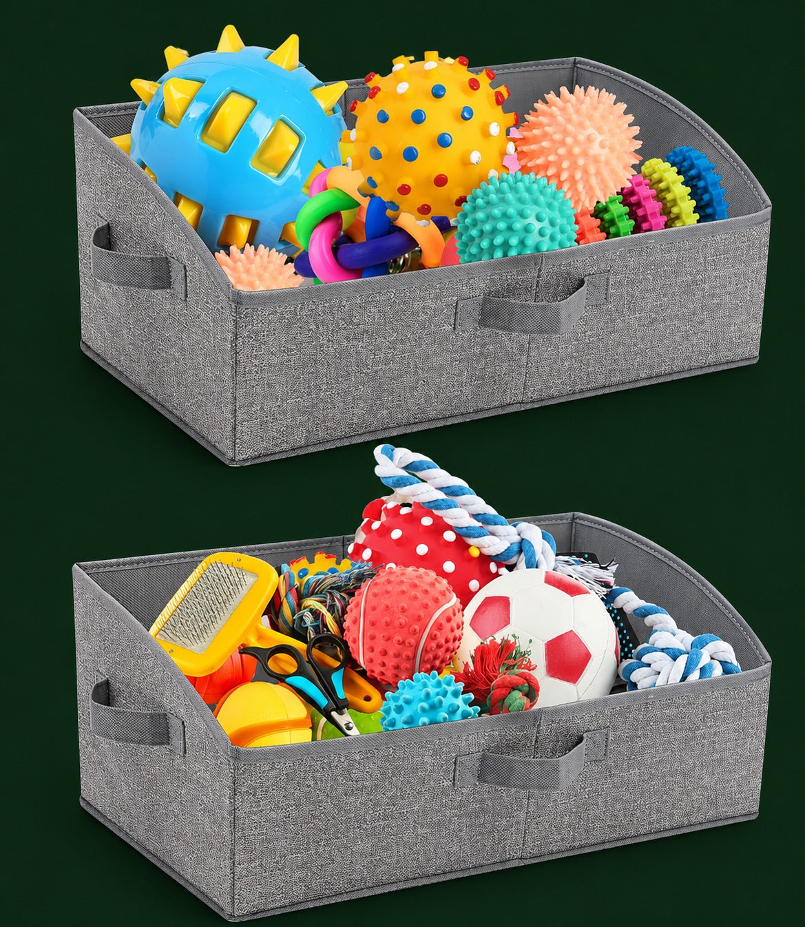 Puppy Playtime Storage Basket 2-Pack