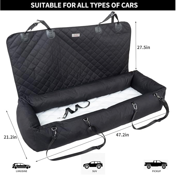 Deluxe Dog Travel Seat for Large Pets