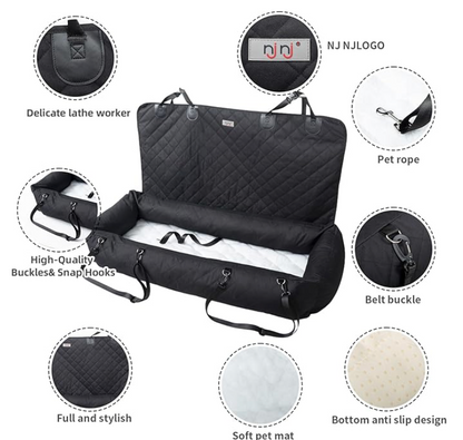 Deluxe Dog Travel Seat for Large Pets