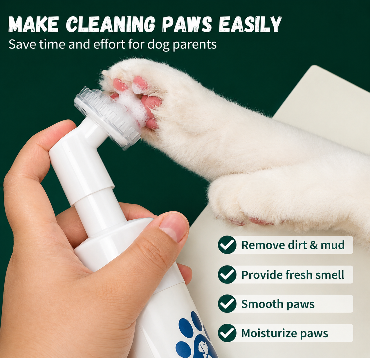 Ultimate Pet Paw Cleaning System - Moisturizing & Protective